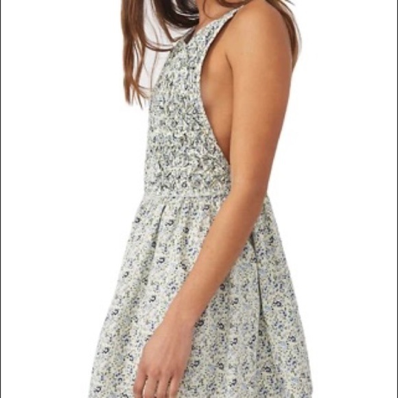 Free People Petunia Mini Dress Tea Combo NWT - Picture 3 of 3